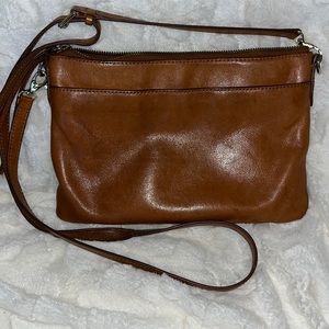 FOSSIL CROSSBODY BUTTER LEATHER BAG